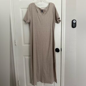Ribbed Midi Dress